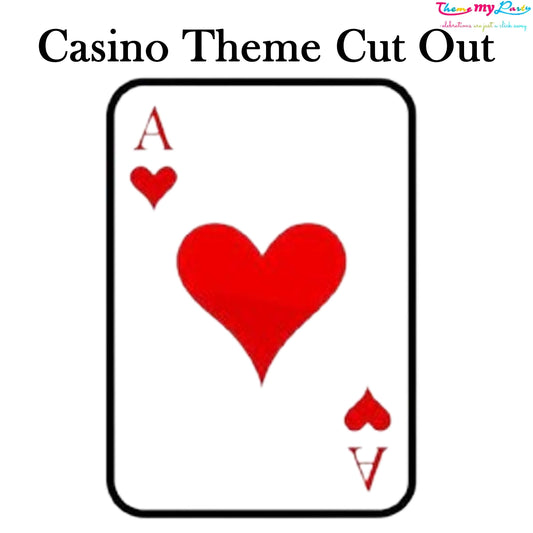 Casino Party Cutout