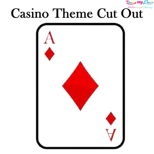 Casino Party Cutout
