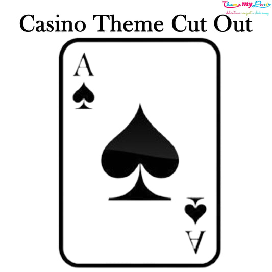 Casino Party Cutout