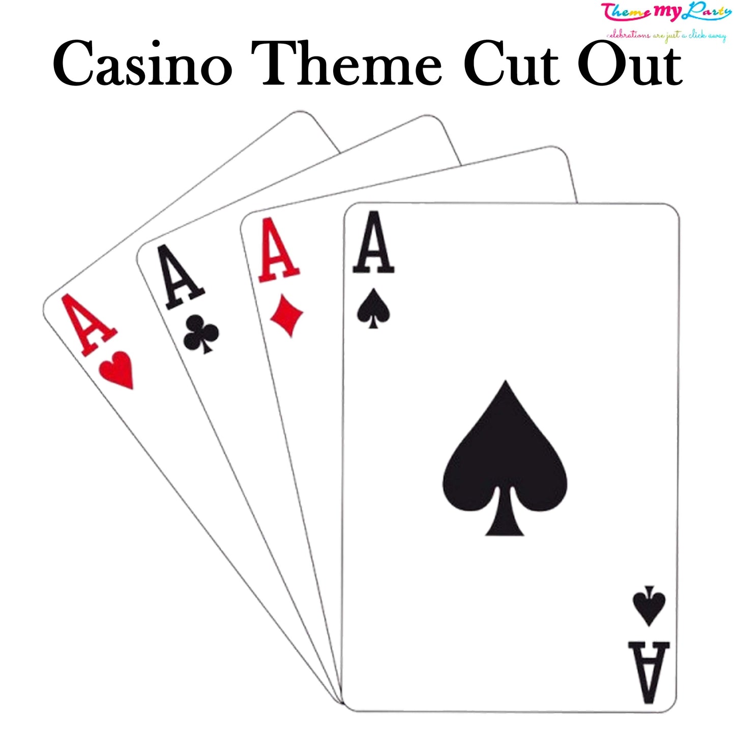 Casino Party Cutout