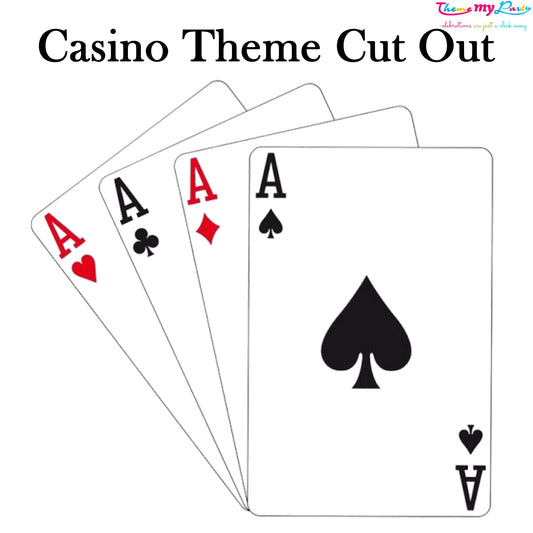 Casino Party Cutout