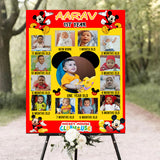 My First Year Customized Milestone Board for Kids Birthday Party(New Born -12 months )