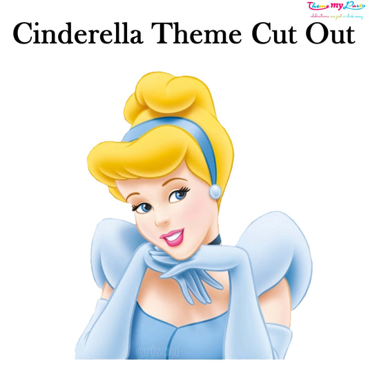Cinderella Theme Birthday Party Cutout
