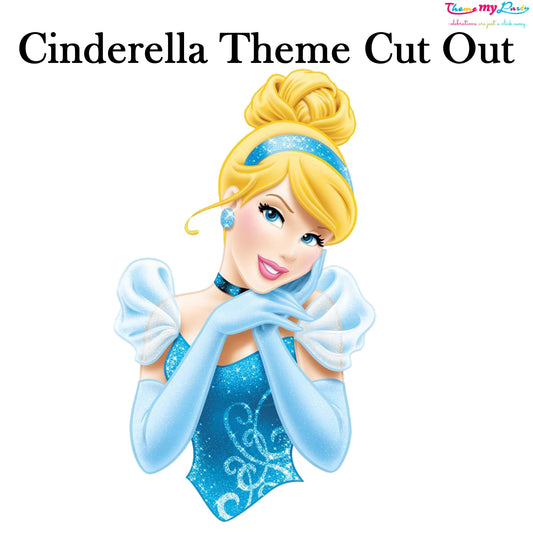 Cinderella Theme Birthday Party Cutout