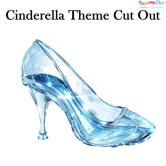 Cinderella Theme Birthday Party Cutout