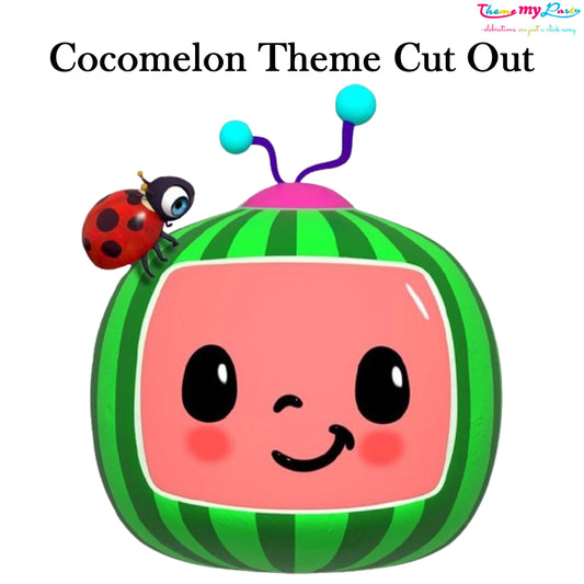 Cocomelon Theme Birthday Party Cutout