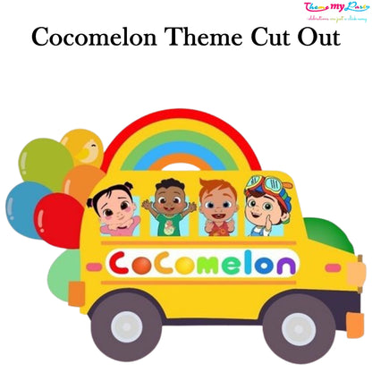 Cocomelon Theme Birthday Party Cutout