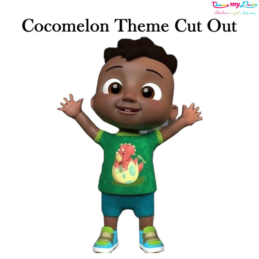 Cocomelon Theme Birthday Party Cutout