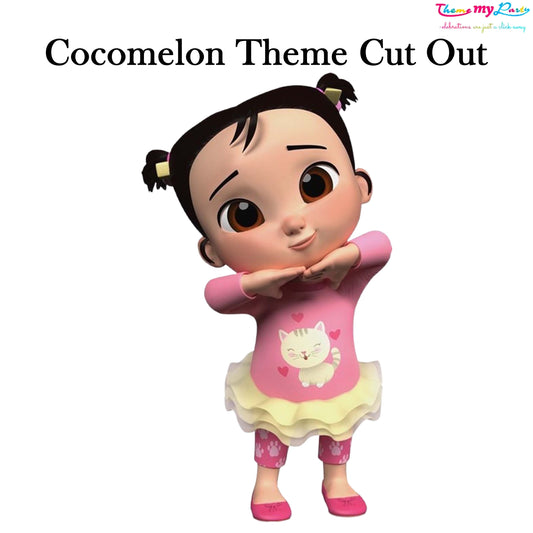 Cocomelon Theme Birthday Party Cutout