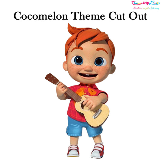 Cocomelon Theme Birthday Party Cutout