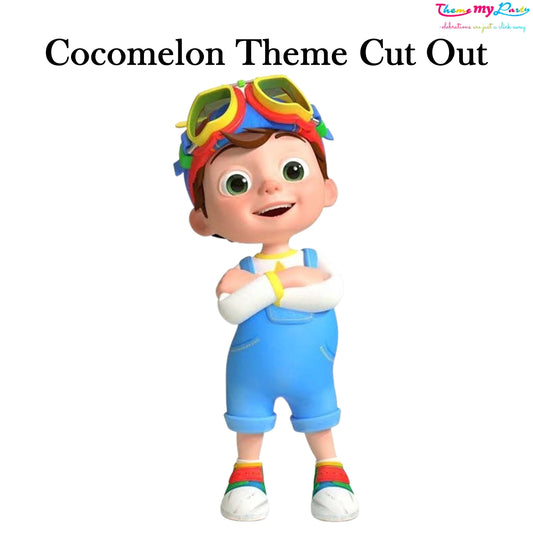 Cocomelon Theme Birthday Party Cutout