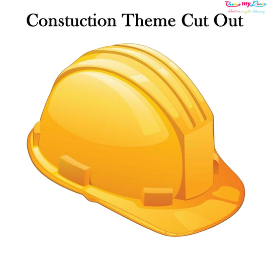 Construction Theme Birthday Party Cutout