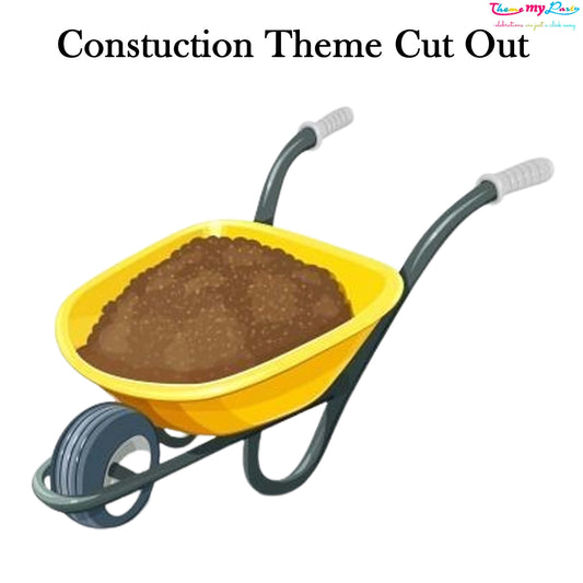 Construction Theme Birthday Party Cutout