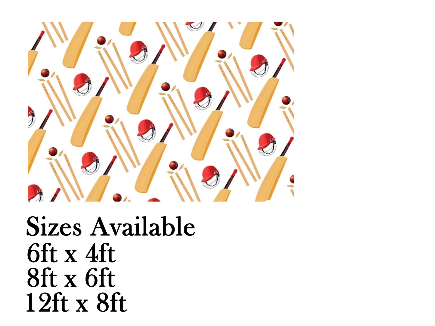 Cricket Theme Birthday Cake Table Cover