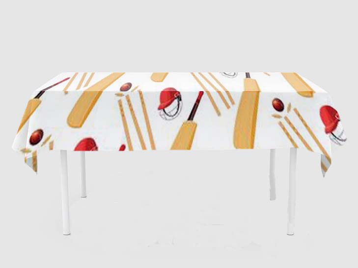 Cricket Theme Birthday Cake Table Cover