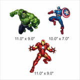 Avenger Theme Birthday Party Cutouts