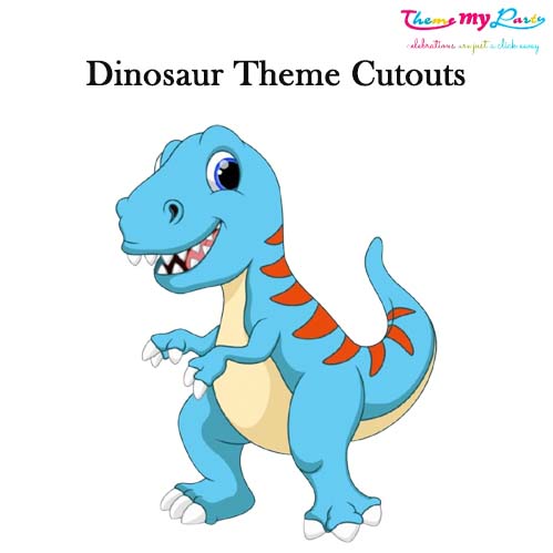Dinosaur Theme Birthday Party Cutout