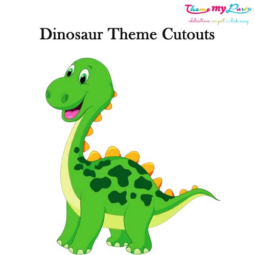 Dinosaur Theme Birthday Party Cutout