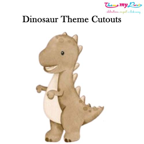 Dinosaur Theme Birthday Party Cutout
