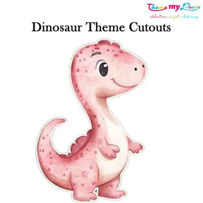 Dinosaur Theme Birthday Party Cutout