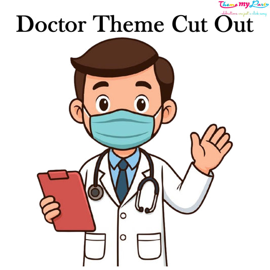 Doctor Theme Birthday Party Cutout