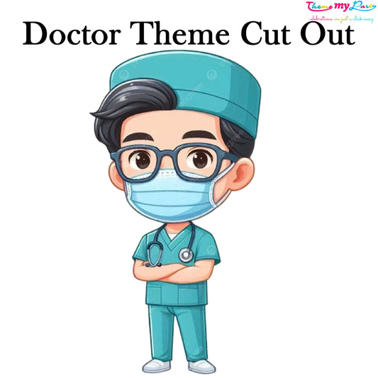 Doctor Theme Birthday Party Cutout