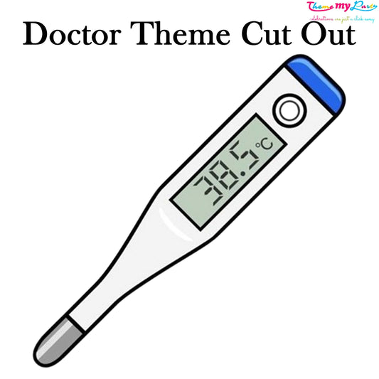 Doctor Theme Birthday Party Cutout
