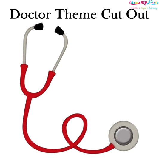 Doctor Theme Birthday Party Cutout