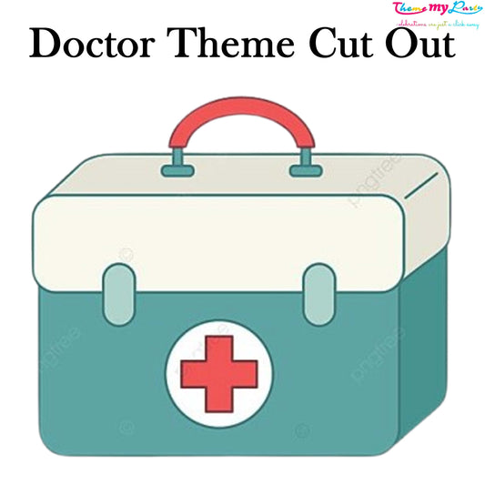 Doctor Theme Birthday Party Cutout