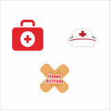 Doctor theme Birthday Party Table Toppers for Decoration