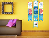 Doctor Theme Birthday Paper Door Banner for Wall Decoration