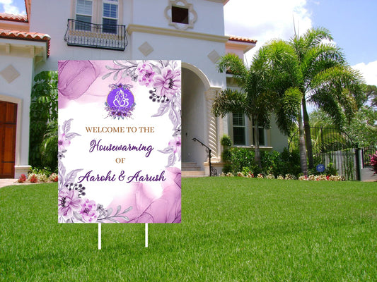House Warming Welcome Sign Board