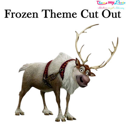 Frozen Theme Birthday Party Cutout