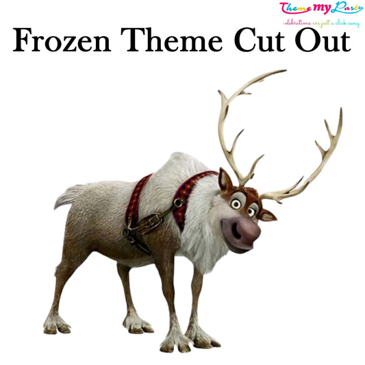 Frozen Theme Birthday Party Cutout