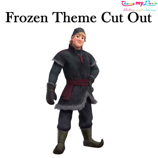 Frozen Theme Birthday Party Cutout