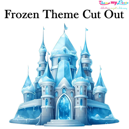 Frozen Theme Birthday Party Cutout