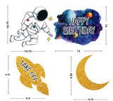 Space Theme Birthday Party Theme Hanging Set for Decoration