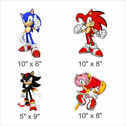 Sonic Theme Birthday Party Hanging Set for Decoration 