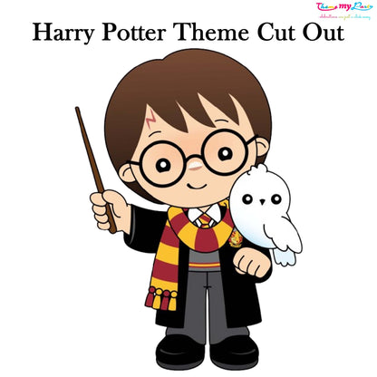 Harry Potter Theme Birthday Party Cutout