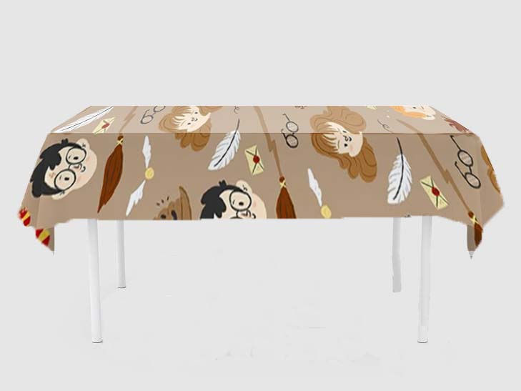 Harry Potter Theme Birthday Cake Table Cover