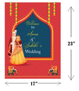 Wedding Ceremony Theme Party Welcome Board