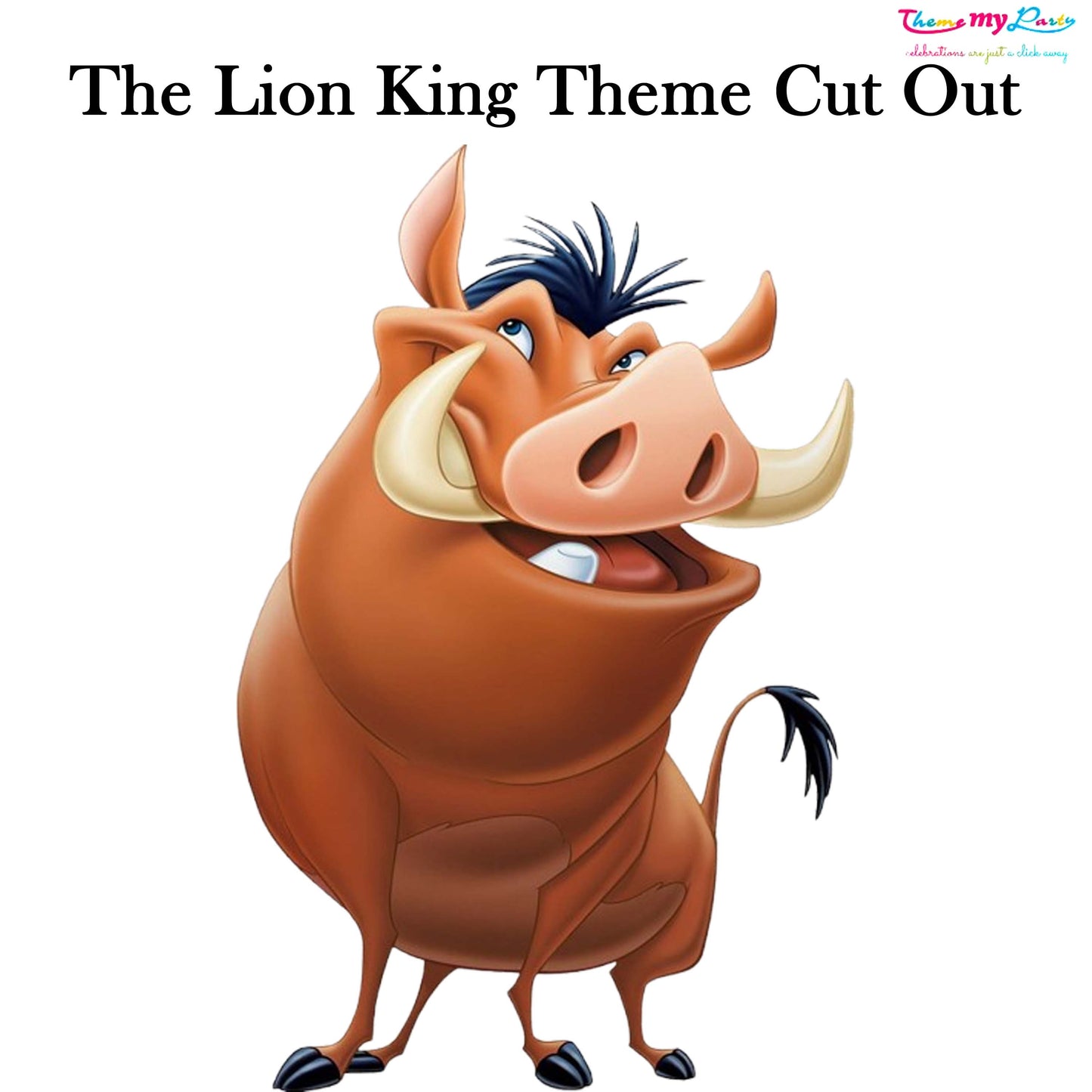 Lion King Theme Birthday Party Cutout