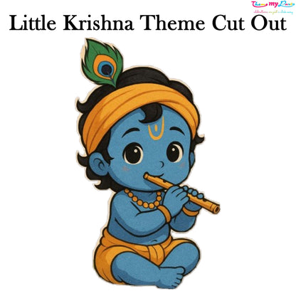 Krishna Theme Birthday Party Cutout