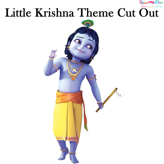 Krishna Theme Birthday Party Cutout
