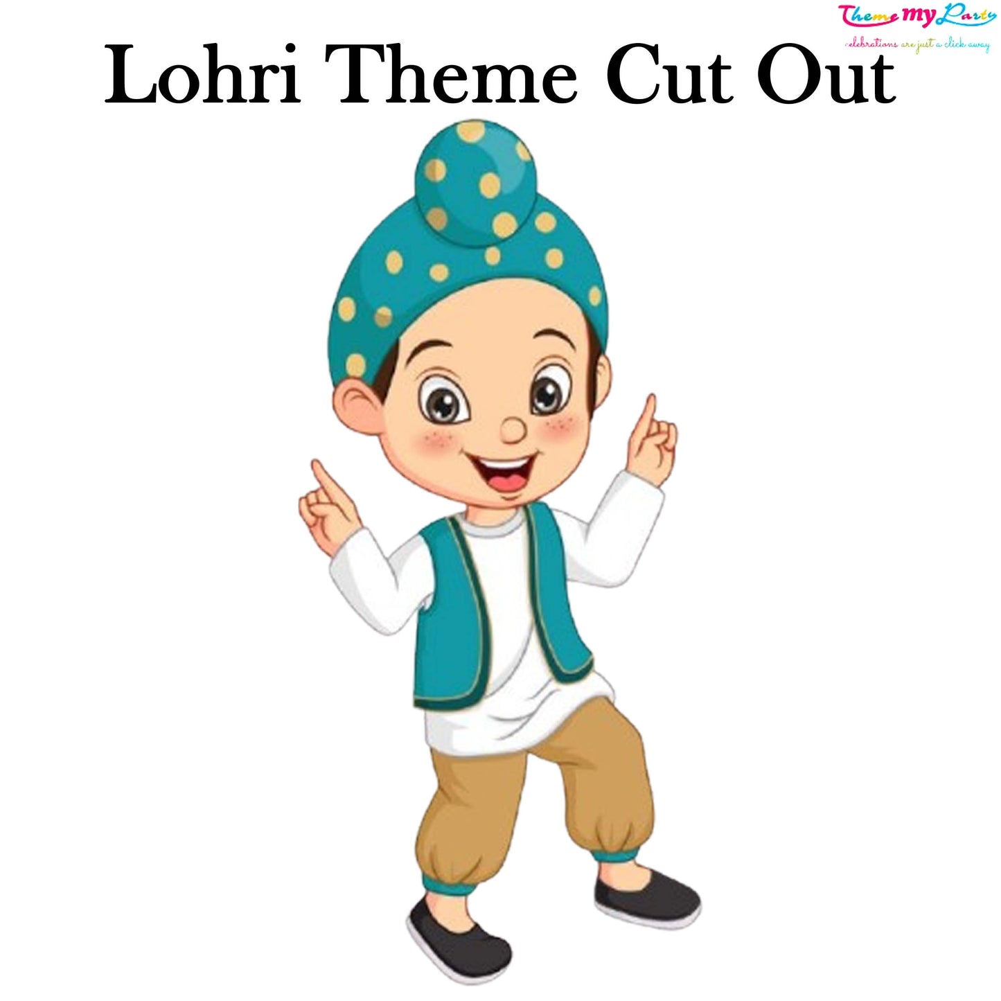 Lohri Party Cutout