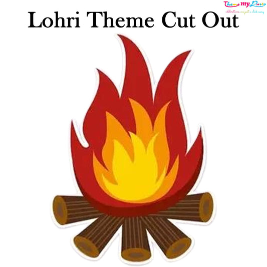 Lohri Party Cutout