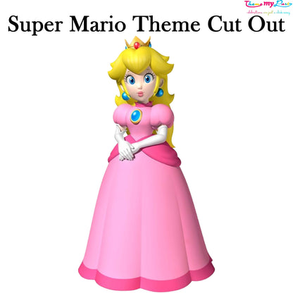 Super Mario Theme Birthday Party Cutout