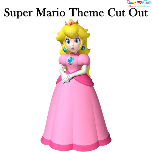 Super Mario Theme Birthday Party Cutout