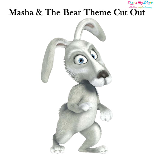 Masha & Bear Theme Birthday Party Cutout