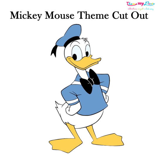 Mickey Theme Birthday Party Cutout